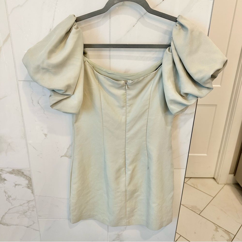 WILLOW Lucia Convertible Puff Sleeve Minidress - Picture 4 of 5